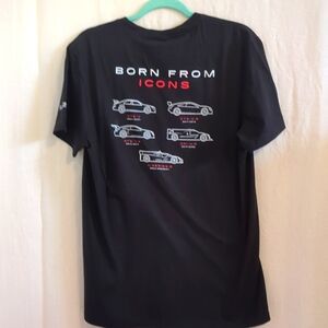 Cadillac Racing Black  tee Shirt Medium